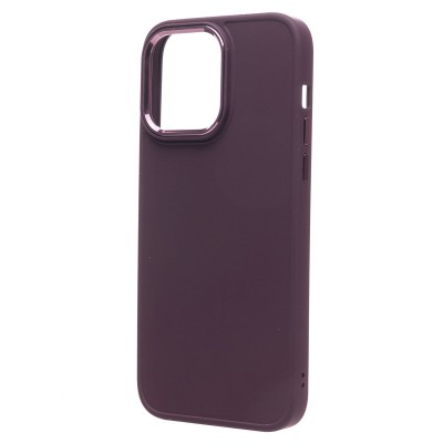 Чехол-накладка для Apple iPhone 14 Pro Max (бордовый) - SC311