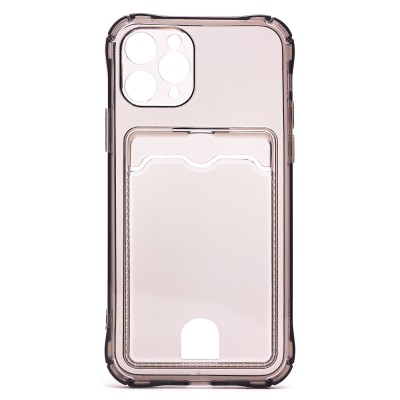 Чехол-накладка для Apple iPhone 11 Pro (черный) - SC276 с картхолдером