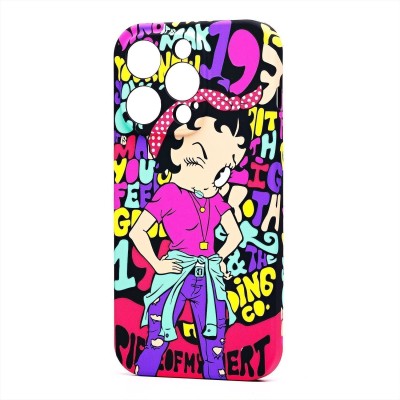Чехол-накладка для Apple iPhone 14 Pro Max - (101) (черный) Luxo Creative
