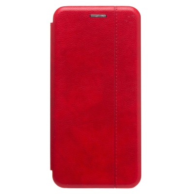 Чехол-книжка для Xiaomi Poco C40 открытие вбок (красный) - BC002
