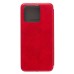 Чехол-книжка для Xiaomi Poco C40 открытие вбок (красный) - BC002