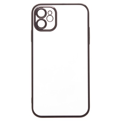 Чехол-накладка для Apple iPhone 11 (черный) - PC073 с закрытой камерой
