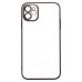 Чехол-накладка для Apple iPhone 11 (черный) - PC073 с закрытой камерой
