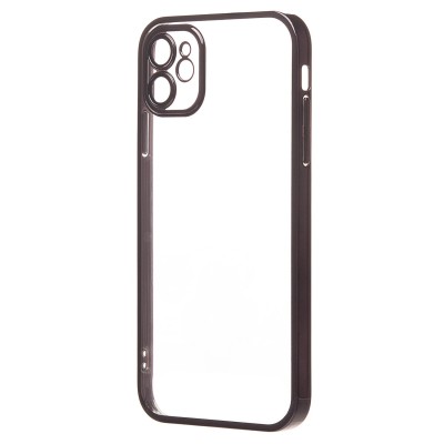 Чехол-накладка для Apple iPhone 11 (черный) - PC073 с закрытой камерой