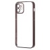 Чехол-накладка для Apple iPhone 12 (черный) - PC073 с закрытой камерой