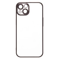 Чехол-накладка для Apple iPhone 13 (черный) - PC073 с закрытой камерой