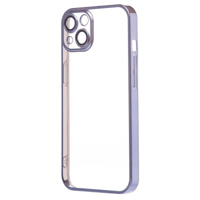 Чехол-накладка для Apple iPhone 13 (синий) - PC073 с закрытой камерой