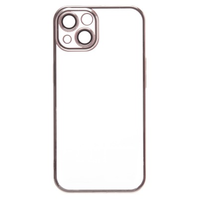 Чехол-накладка для Apple iPhone 13 (серебяный) - PC073 с закрытой камерой