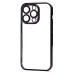 Чехол-накладка для Apple iPhone 14 Pro (черный) - PC073 с закрытой камерой