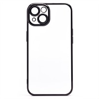 Чехол-накладка для Apple iPhone 14 (черный) - PC073 с закрытой камерой