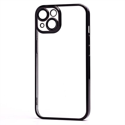 Чехол-накладка для Apple iPhone 14 (черный) - PC073 с закрытой камерой