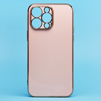 Чехол-накладка для Apple iPhone 14 Pro (светло-розовый) - SC301