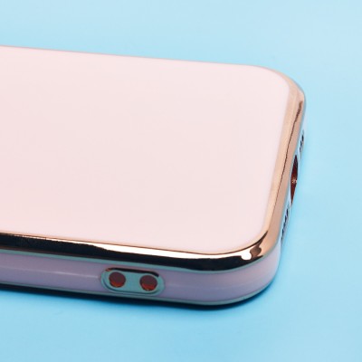 Чехол-накладка для Apple iPhone 14 Pro (светло-розовый) - SC301