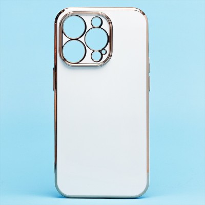 Чехол-накладка для Apple iPhone 14 Pro (белый) - SC301