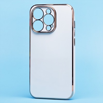 Чехол-накладка для Apple iPhone 14 Pro (белый) - SC301