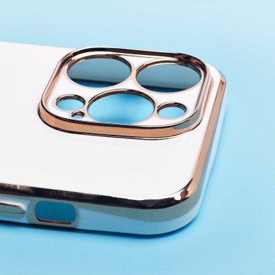 Чехол-накладка для Apple iPhone 14 Pro (белый) - SC301
