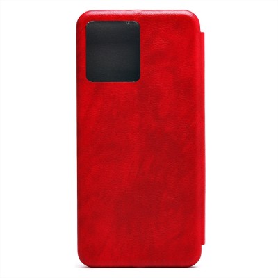 Чехол-книжка для OPPO realme C30 (красный) - BC002