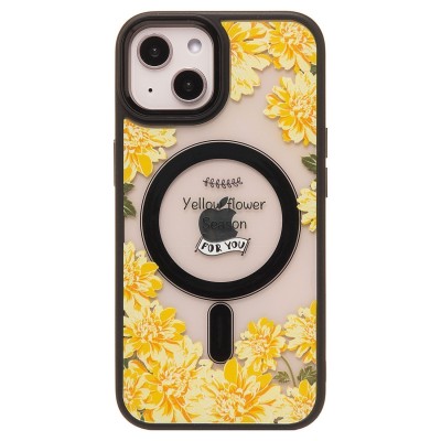 Чехол-накладка для Apple iPhone 14 -1 (черный) - SM015 SafeMag