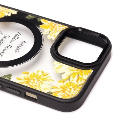 Чехол-накладка для Apple iPhone 14 -1 (черный) - SM015 SafeMag