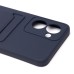Чехол-накладка для OPPO realme C33 (темно-синий) - SC315 с картхолдером