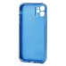 Чехол-накладка для Apple iPhone 11 (голубой) - SC328