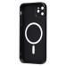 Чехол-накладка для Apple iPhone 11 (черный) - SM020 Matte SafeMag