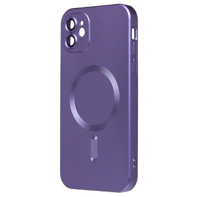 Чехол-накладка для Apple iPhone 11 (сиреневый) - SM020 Matte SafeMag
