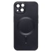 Чехол-накладка для Apple iPhone 13 (черный) SM020 Matte SafeMag