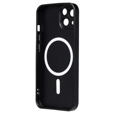 Чехол-накладка для Apple iPhone 13 (черный) SM020 Matte SafeMag