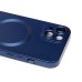 Чехол-накладка для Apple iPhone 13 (темно-синий) - SM020 Matte SafeMag