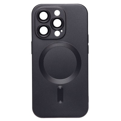 Чехол-накладка для Apple iPhone 14 Pro (черный) SM020 Matte SafeMag