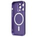 Чехол-накладка для Apple iPhone 14 Pro (фиолетовый) - SM020 Matte SafeMag