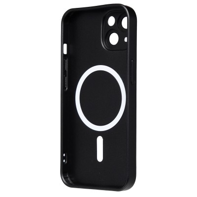 Чехол-накладка для Apple iPhone 14 (черный) SM020 Matte SafeMag Чехол-накладка для Apple iPhone 14 (черный) SM020 Matte SafeMag