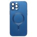 Чехол-накладка для Apple iPhone 13 Pro Max (темно-синий) - SM020 Matte SafeMag