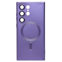 Чехол-накладка для Samsung Galaxy S23 Ultra (сиреневый) - SM020 Matte SafeMag
