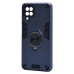 Чехол-накладка для Samsung M127 Galaxy M12 (синий) - SGP001 противоударный