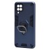 Чехол-накладка для Samsung M127 Galaxy M12 (синий) - SGP001 противоударный