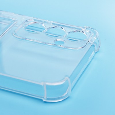 Чехол-накладка для Samsung A546 Galaxy A54 (прозрачный) - SC276 с картхолдером