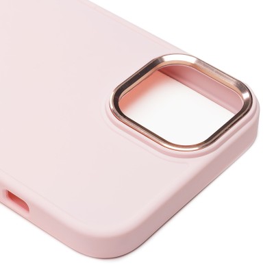 Чехол-накладка для Apple iPhone 13 (светло-розовый) - SC311