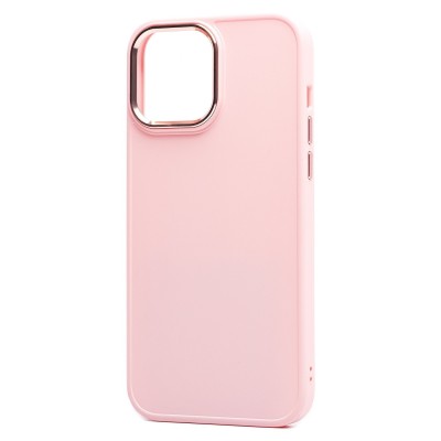 Чехол-накладка для Apple iPhone 13 Pro Max (светло-розовый) - SC311