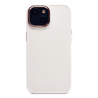 Чехол-накладка для Apple iPhone 15 (белый) - SC311