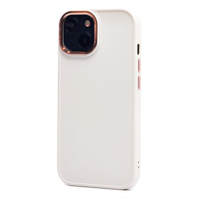 Чехол-накладка для Apple iPhone 15 (белый) - SC311