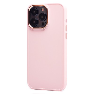 Чехол-накладка для Apple iPhone 15 Pro Max (светло-розовый) - SC311