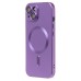 Чехол-накладка для Apple iPhone 15 (сиреневый) - SM020 Matte SafeMag
