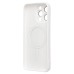 Чехол-накладка для Apple iPhone 15 Pro Max (белый) - SM020 Matte SafeMag