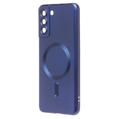 Чехол-накладка для Samsung G996 Galaxy S21+ (темно-синий) - SM020 Matte SafeMag