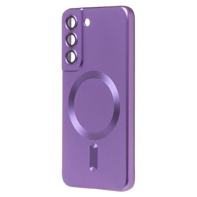 Чехол-накладка для Samsung S901 Galaxy S22 (сиреневый) - SM020 Matte SafeMag