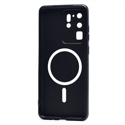 Чехол-накладка для Samsung G988 Galaxy S20 Ultra (черный) - SM020 Matte SafeMag