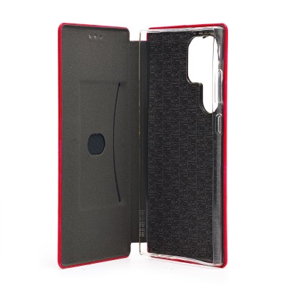 Чехол-книжка для Samsung Galaxy S24 Ultra (розовый) - BC002