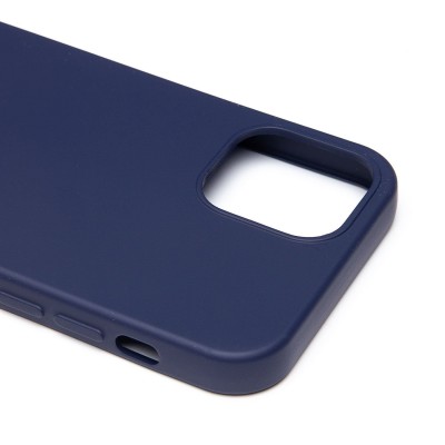 Чехол-накладка для Apple iPhone 12 (темно-синий) Activ Full Original Design